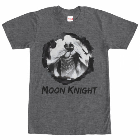 Moon Knight Paint Smudge Grey T-Shirt